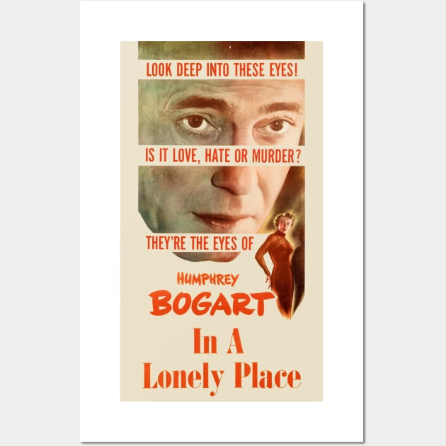 In a Lonely Place Movie Poster Wall Art by MovieFunTime